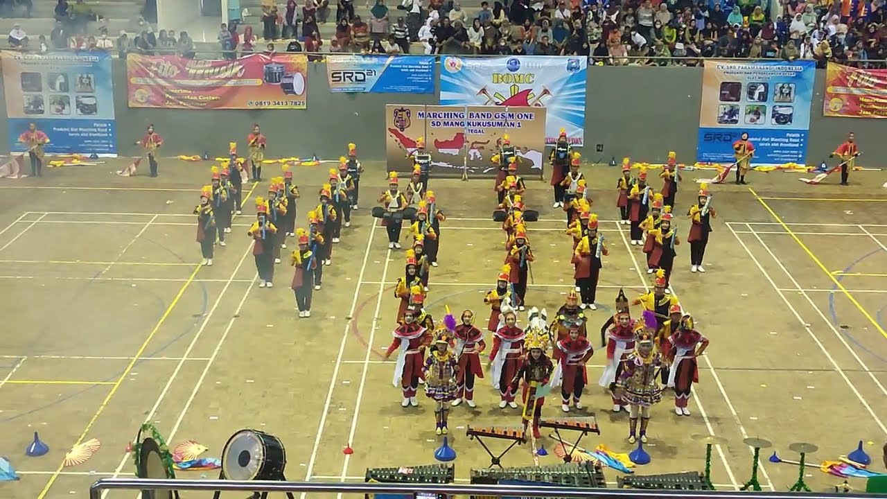 Marching Band SD Mangkukusuman 1 Tegal | Bahari Open Marching Band Competition VII Tahun 2023