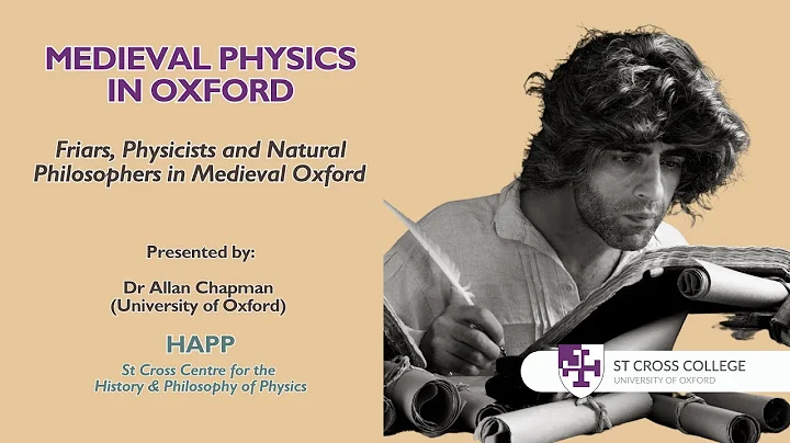 Medieval Physics in Oxford - HAPP Centre - Dr Alla...