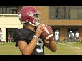 Bryce Young looking polished in 7-On-7 | Jameson Williams continues to turn heads | SEC News