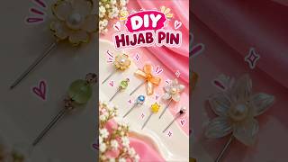 Stop using boring hijab pin diy hijab pin #shorts #trend