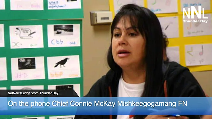 Mishkeegogamang Chief Connie McKay MMIW Walk May 7...