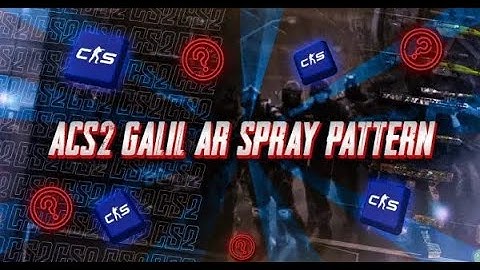 CS2 Galil AR Spray Pattern - Learn How To Control Galil AR Recoil
