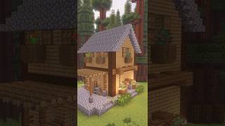 Minecraft Build | Cozy House in the Forest 🌲
