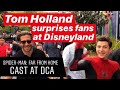 Tom Holland, Spider-Man, surprises fans at Disneyland