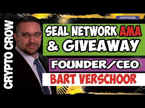 SEAL Network AMA & Token Giveaway with Bart Verschoor 💯💰