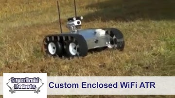 Custom Enclosed WiFi ATR by SuperDroid Robots