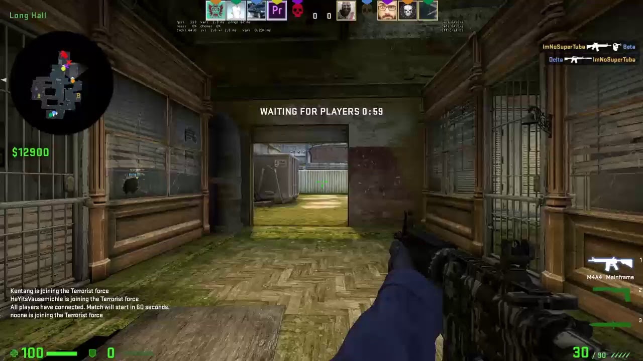 Cs Go - 5 Man Squad Comp - YouTube