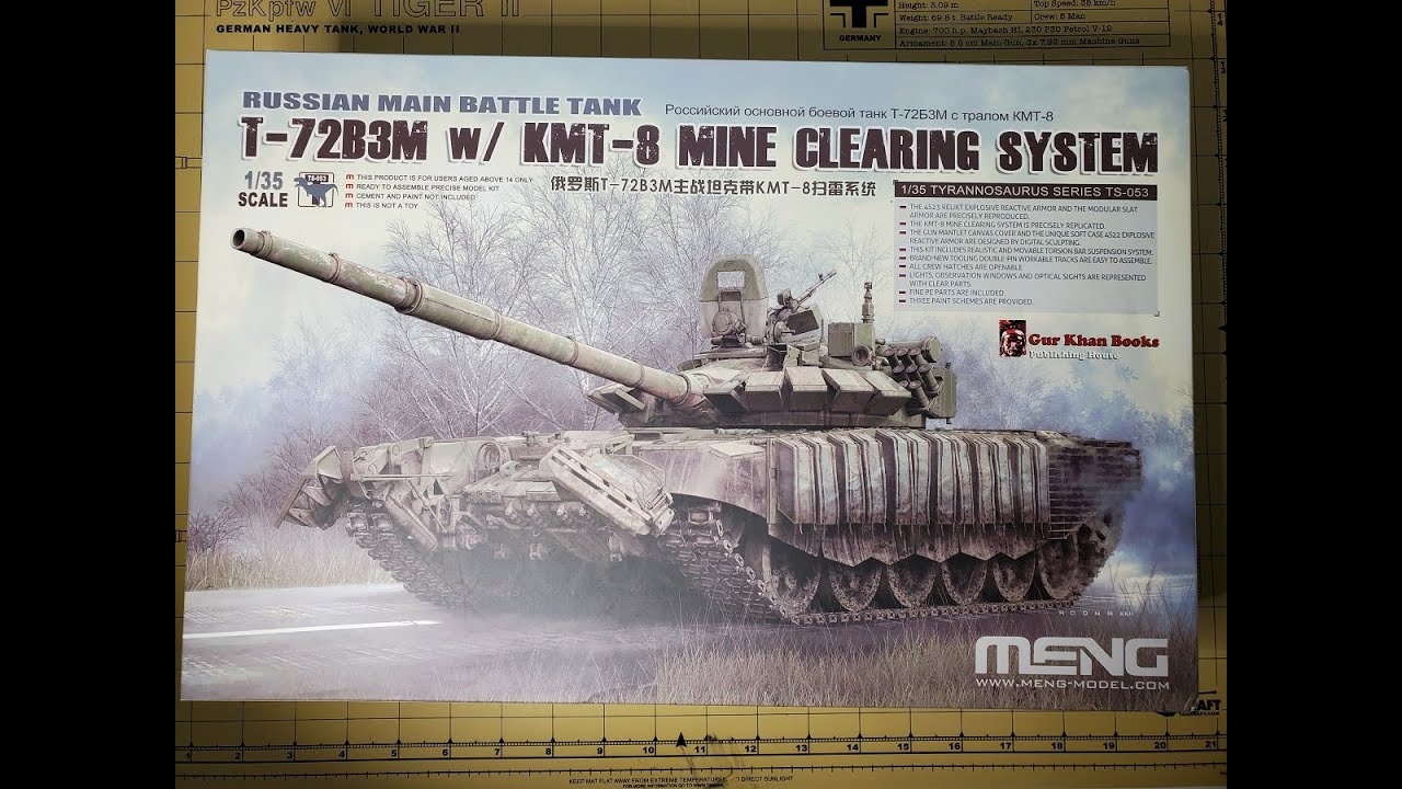 MENG MODEL 1/35 ロシア T-72B3M プラモデル