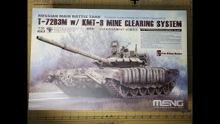 Meng 1/35 T-72B3M Complete Build Part 1: Construction