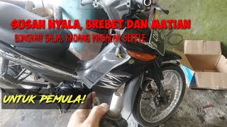 vega zr brebet, susah nyala. giliran nyala matian dan kenali penyebabnya @imammotor7140