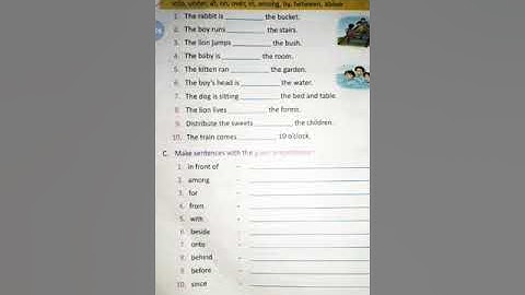 Class 3 Eng.gram Ch 13 Prepositions