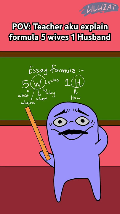 Teacher ajar formula essay #lillizat