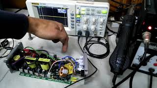 Reparación de inversor 12V a 220V bien explicado con detalle de formas de onda