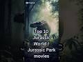 Top 10 Jurassic World &amp; Jurassic Park Movies