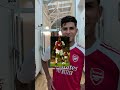 QUICKFIRE QUESTIONS WITH PIERO HINCAPIE 🎙️ #arsenal #afc