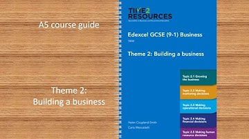 Edexcel GCSE (9-1) Business Theme 2 Course guide
