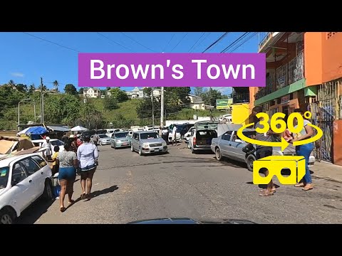 Brown&rsquo;s Town, St Ann, Jamaica 360°