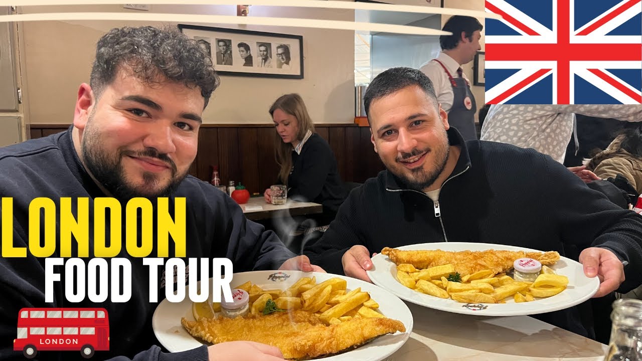 FOOD TOUR durch LONDON 🇬🇧💂| diese2