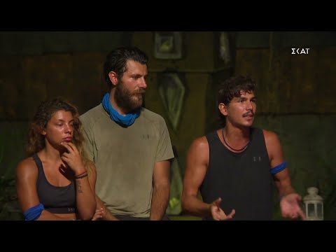 Survivor 2021 | Συμβούλιο Ψηφοφορίας - Προτεινόμενοι για αποχώρηση Νίκος, Παύλος και James