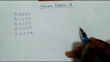 18 - Number Pattern in JAVA(hindi)