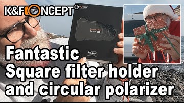 Square filter and Circular polarizer holder PRO System by K&F Concept - IN ENGLISH