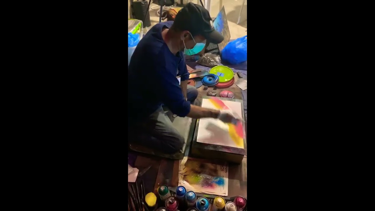 Best spray painting ever Doha Qatar YouTube
