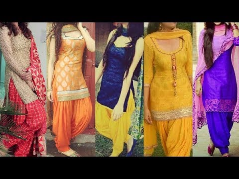 Top 20 Panjabi Patiyala Salwar Kameez/suits/kurta/kurti Designs 2017 || Panjabi Dresses Designs