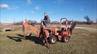2001 Ditch Witch 3700DD trencher for sale | no-reserve Internet auction February 2, 2017