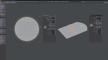 LightWave Model - Pole - Move - Falloff Round