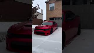 Vinylfrogs Satin Chrome Red Vinyl Wrap.