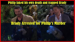 DOOL Spoilers: Brady Black is jailed for Philip's murder, Philip faked his own death to trap Brady