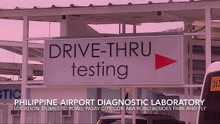 Swab Test Drive Thru: Philippine Airport Diagnostic Laboratory