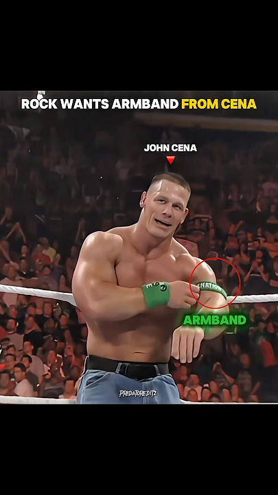 John Cena Have Bigger Biceps Than Rock 💪☠️