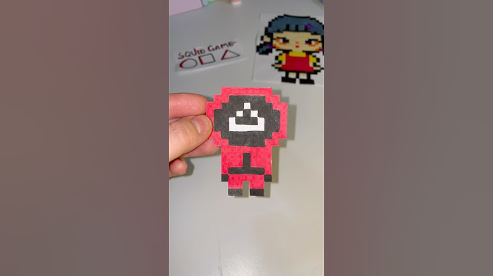 Squid game! 🦑 Pixel art ideas! #pixel #pixelart #pixelartideas #art #artideas #squidgame