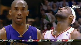 The Day GOD Took Control of Kobe Bryant&#39;s Hands vs LeBron James