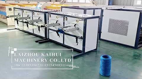 5kgs 10kgs PP Baler Twine Bobbin Winder/Plastic Raffia Yarn Twine Rope Spool Winding Machine