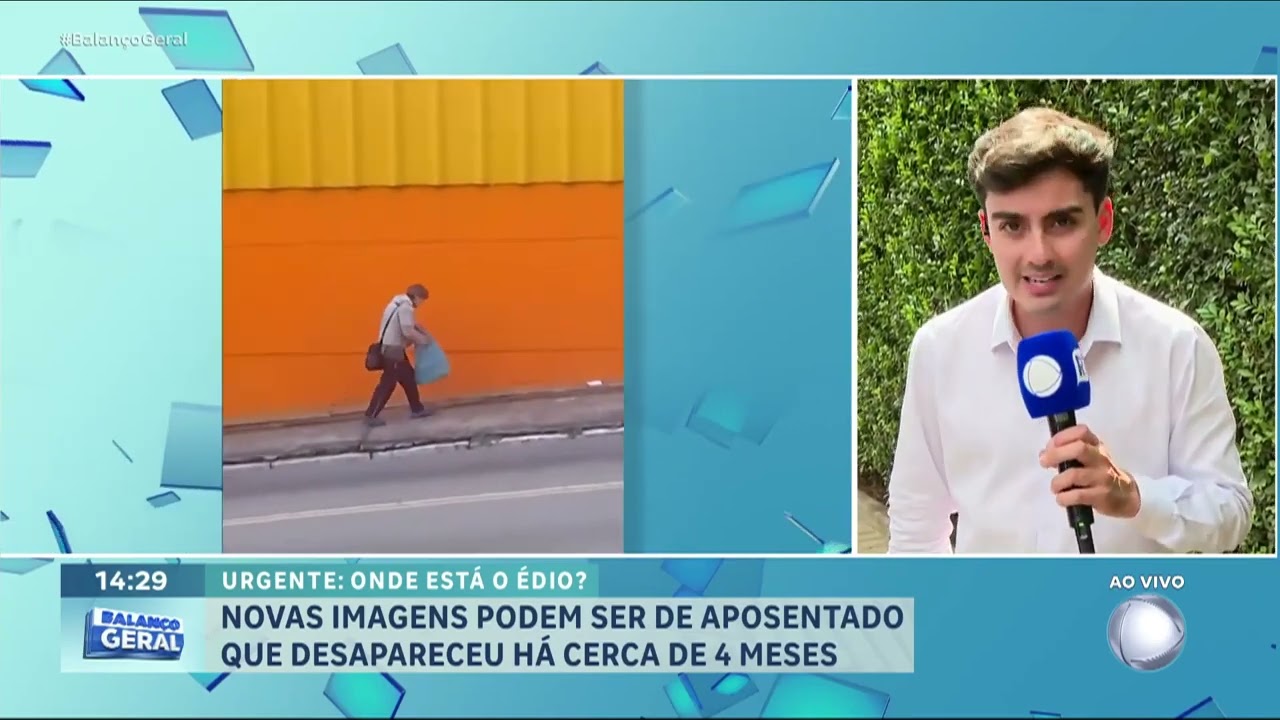 Mistério: Idoso desaparecido pode ter sido visto na zona leste de SP