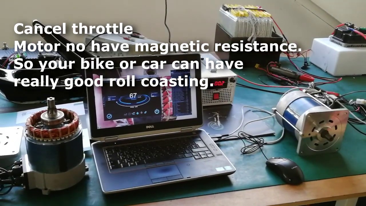 DA90S 6 pole motor   top speed with the 165А  controller   9500 rpm, 475 Hz - YouTube Viktor Arestov