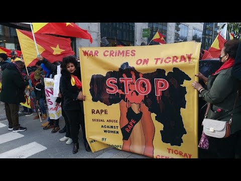 Protests in Brussels outside European council as 6th EU -Africa summit takes off