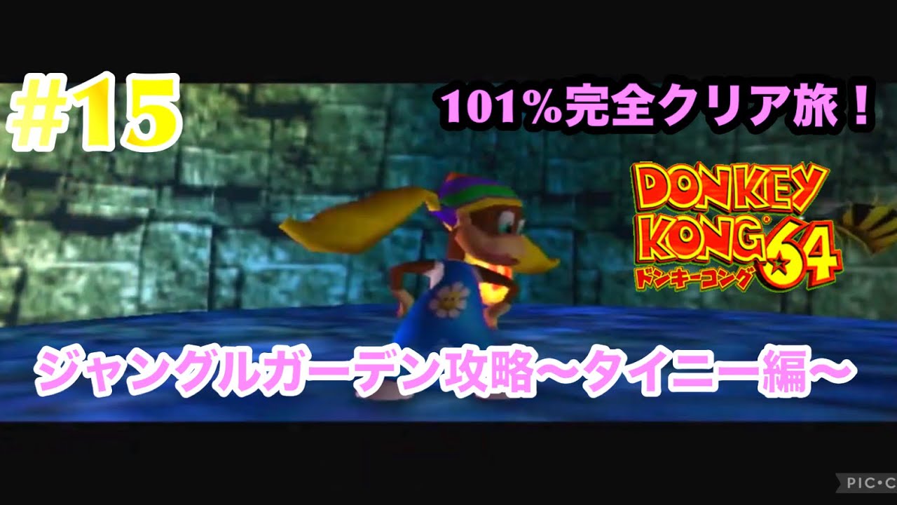 Donkey Kong 64 101% Complete Completion Journey! #15 Jungle Garden