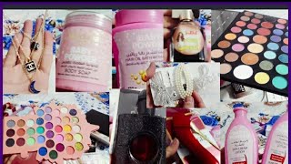 #مشترياتي_هل🛍 مرة نيشان مكياج 💄وعطور اكسوارات👰 ماخليت شي بنفسي💍