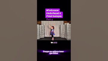 Pt4 Poi Underhand 4 Petal Antispin #poi #PoiSpinning #PoiDance #FlowArts #PoiTutorial #poiflow