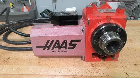 Haas HA5C Programmable Rotary Table With Cable and Connector