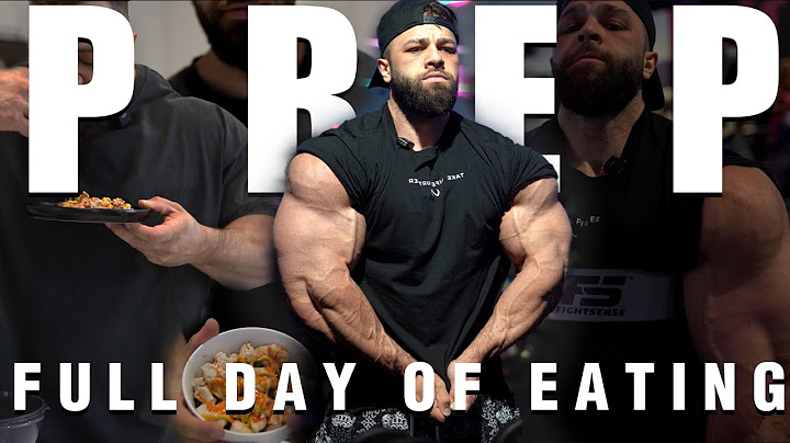 FULL DAY OF EATING (3,000 calories) Prep Diet