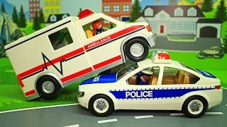 Игрушечные машинки - Скорая помощь Полицейская машина и Пожарная у видео для детей Кто важнее! Игрушечные машинки - Скорая помощь Полицейская машина и Пожарная у видео для детей Кто важнее!
