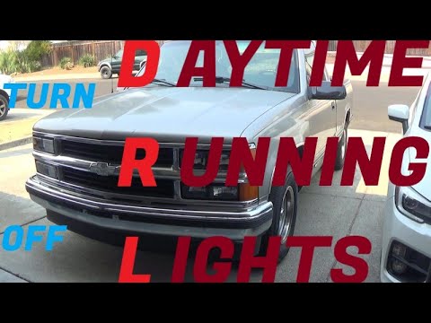 How to disable your DRL &rsquo;s on  C/K1500  OBS