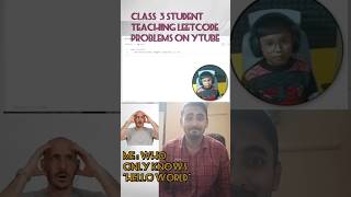 Little Kid solving leetcode problems #shortsfeed #leetcode #dsa #trending #programming Guide