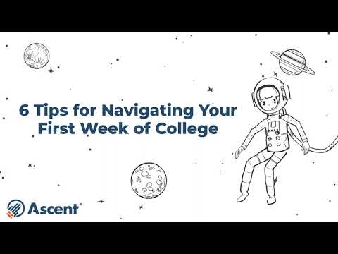 6 Tips for Navigating Your First Week of College