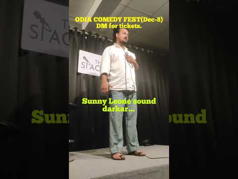 ODIA COMEDY FEST(Dec-8). Tickets available on Paytm insider and bookmyshow.