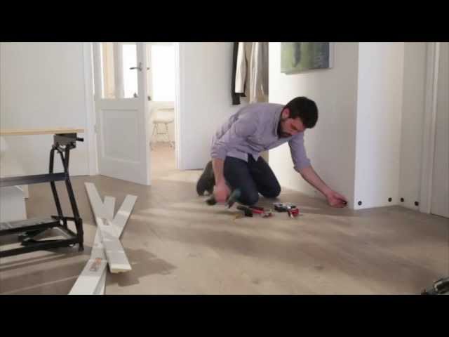 cement bestellen Los Plinten plaatsen CanDo - YouTube